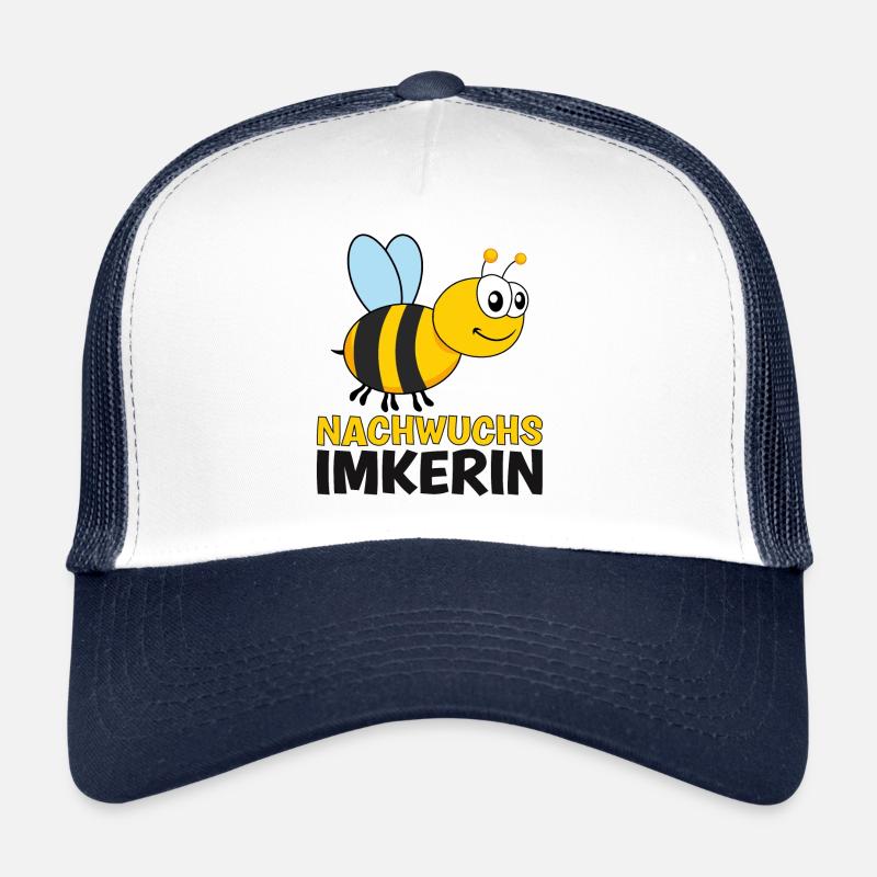 Nachwuchs Imkerin Biene Kinder Baby Mädchen Trucker Cap