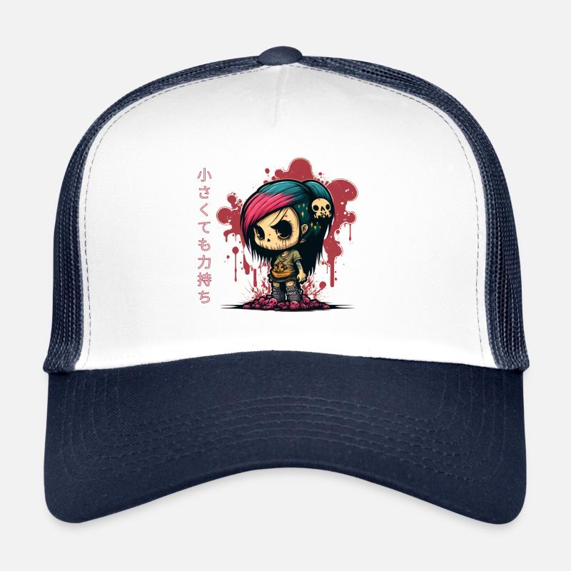 Anime Chibi Urban Graffiti | Klein aber oho Trucker Cap
