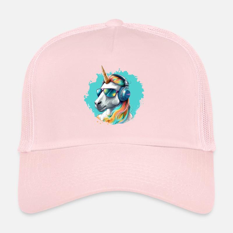 Happy Unicorn Casquette trucker 
