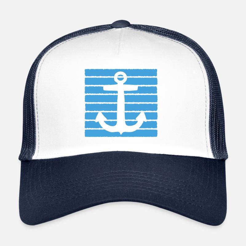 Maritime - Ancre Casquette trucker 