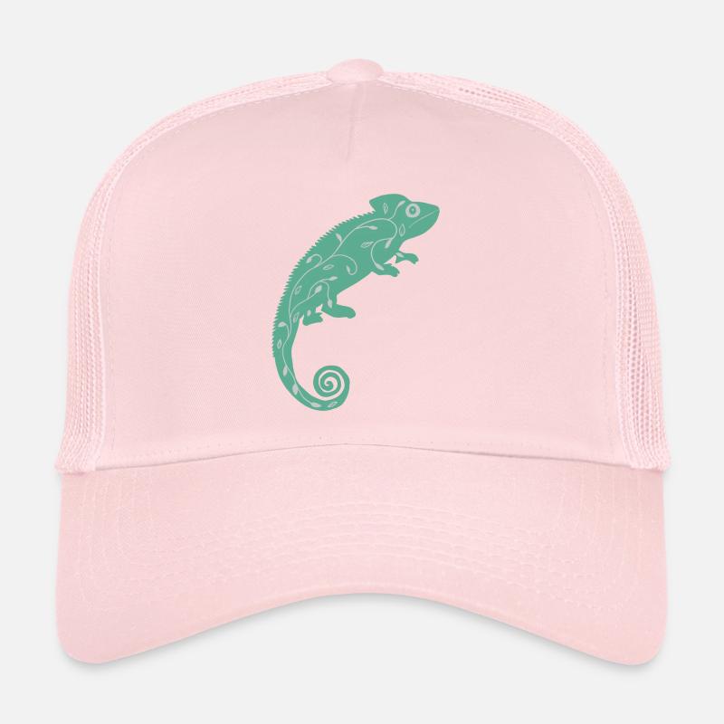 Green Chameleon Trucker Cap
