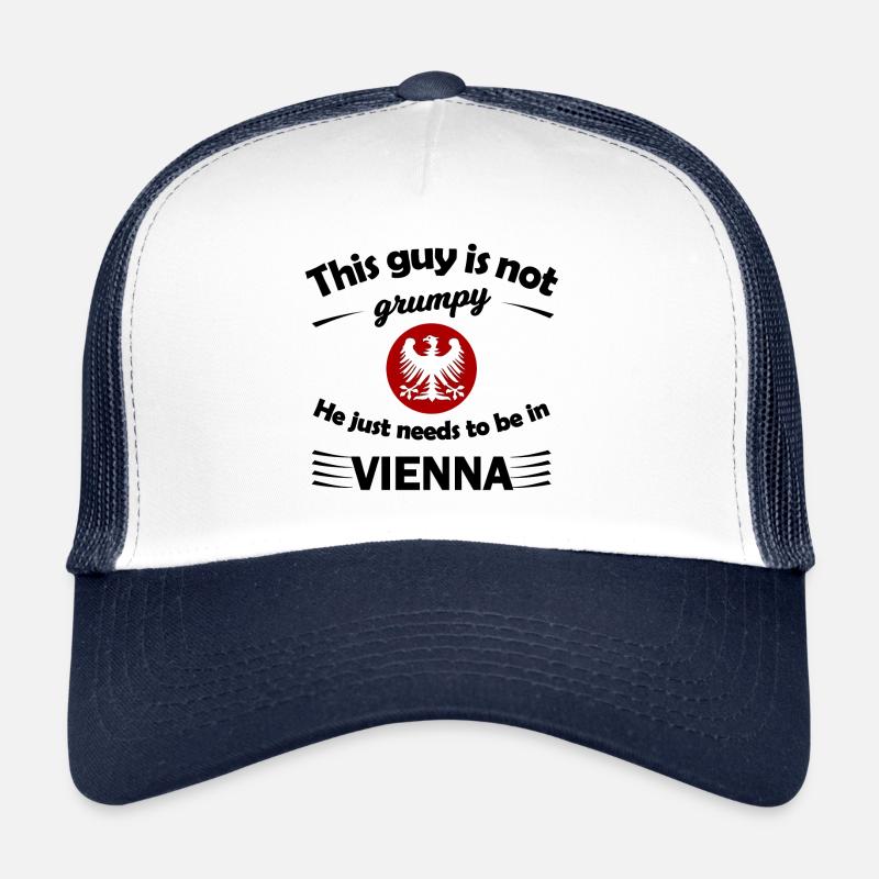 Beautiful Vienna in Austria Trucker Cap