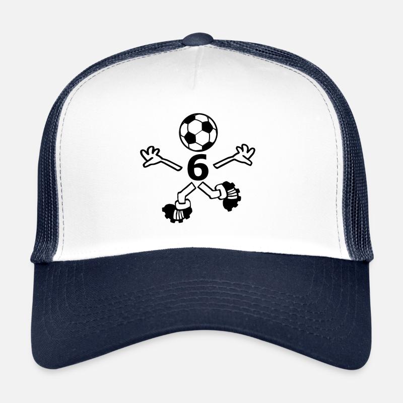 Player number six Trucker Cap