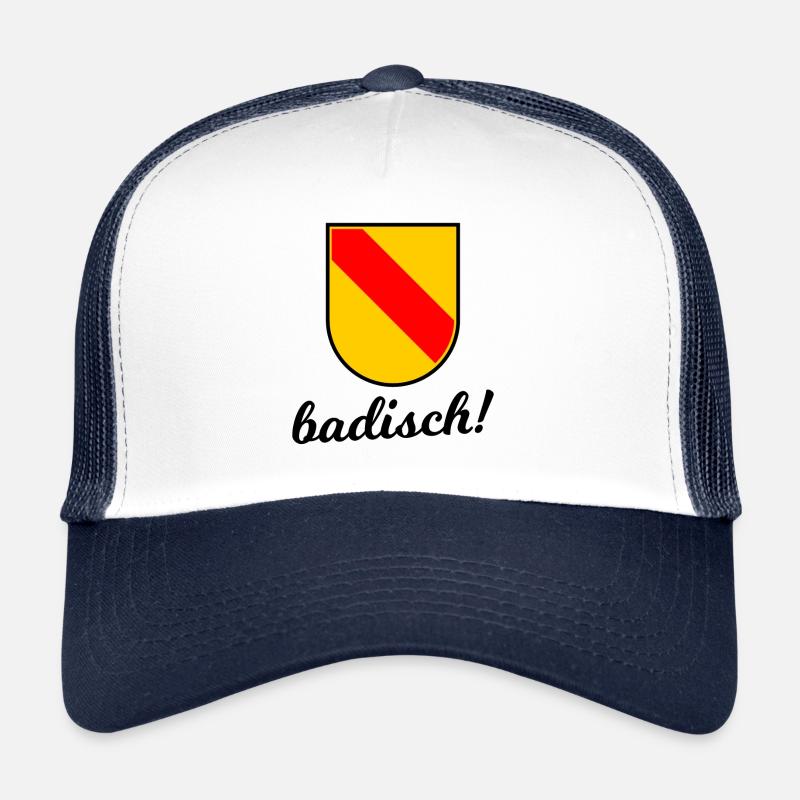 Das Großherzogtum Baden - Trucker Cap - Weiß/Navy