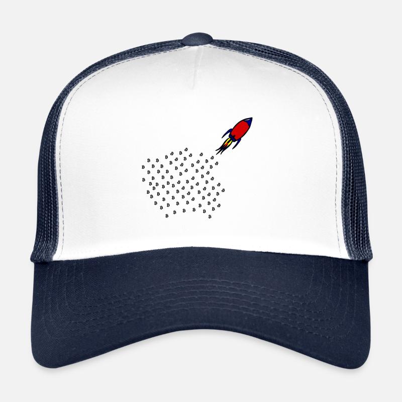 The Moon Investor Project - Trucker Cap - white/navy