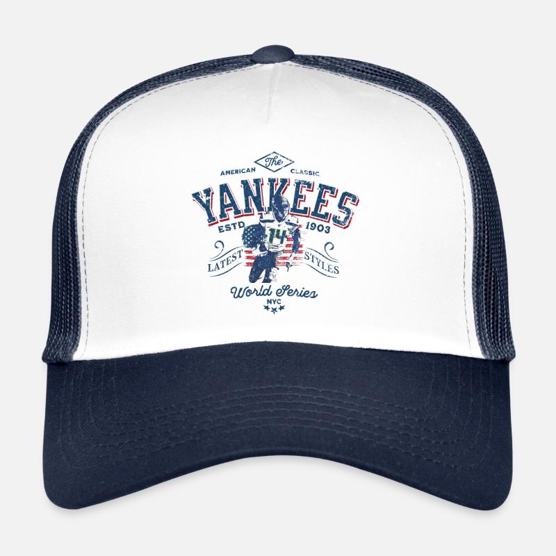 Yankees world series NYC V2 Casquette trucker 