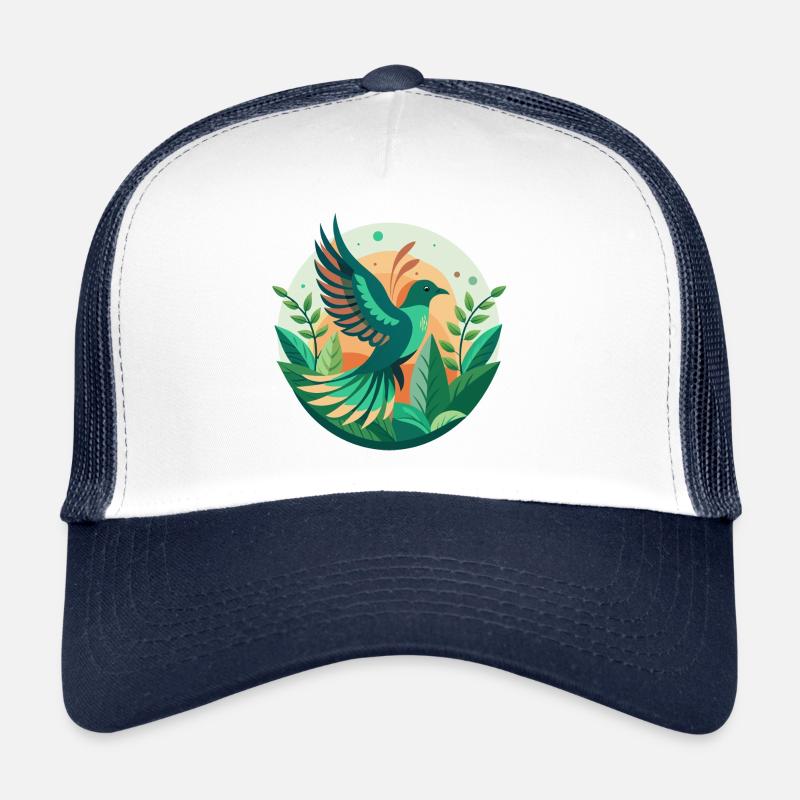 Free bird - Trucker Cap - white/navy
