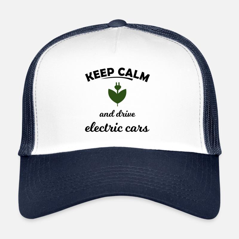 Die elektrischen Autos - Trucker Cap - Weiß/Navy