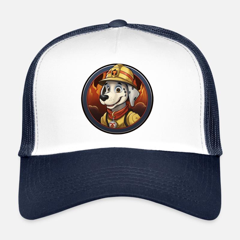 Chiens Pompiers Casquette trucker 