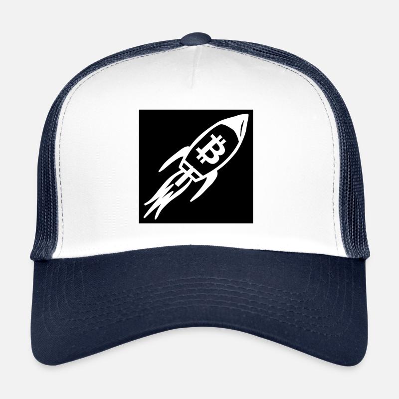Le projet Bitcoin Moon Casquette trucker 