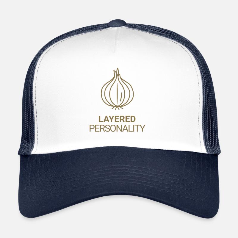 Layered Personality Trucker Cap