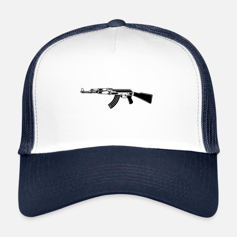 Ak 47 Guns Trucker Cap