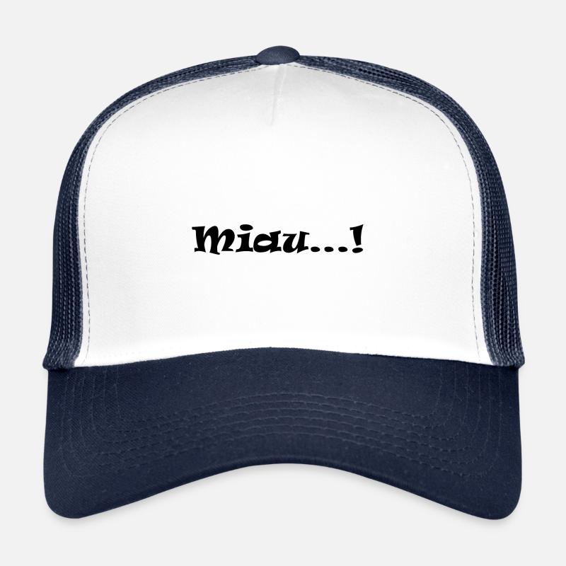miau Katzen Haustier Mieze Trucker Cap