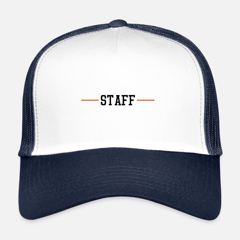 staff stroke Trucker Cap