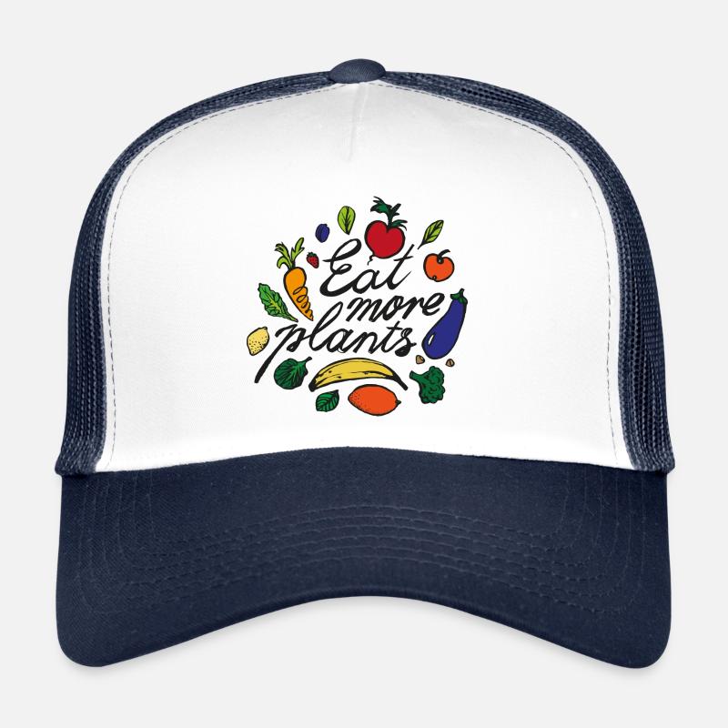 Eat more vegetables Colorful Trucker Cap