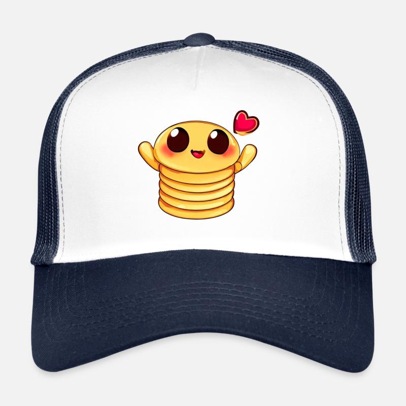 Pancake with heart Trucker Cap