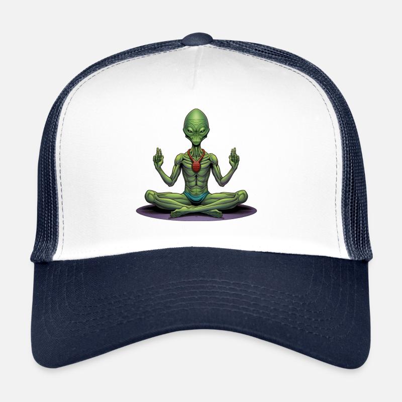 Alien Yogi Trucker Cap