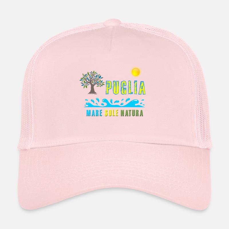 PUGLIA MARE SOLE NATURE Trucker Cap