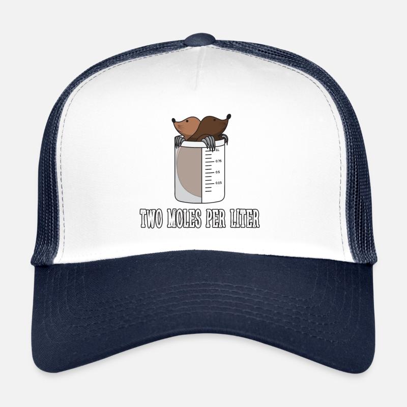 Zwei Mol pro Liter Geschenk Trucker Cap