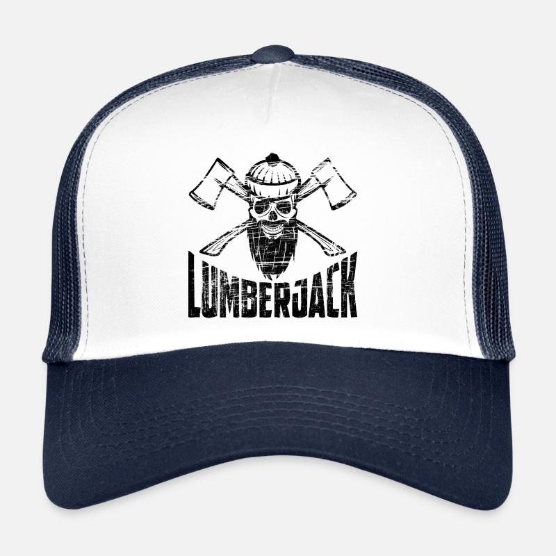 Bûcheron Förster Forstwirt Axt Casquette trucker 