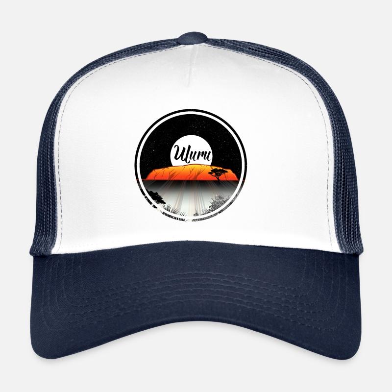 Uluru Ayers rock Trucker Cap