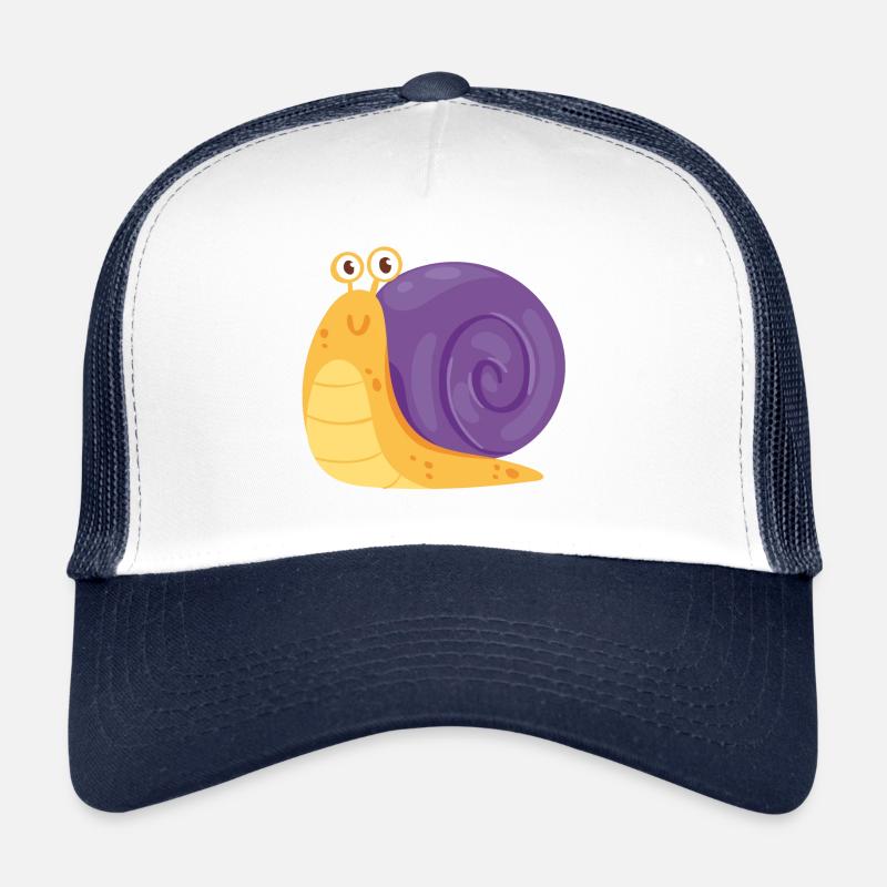 Freundliche Schnecke Trucker Cap