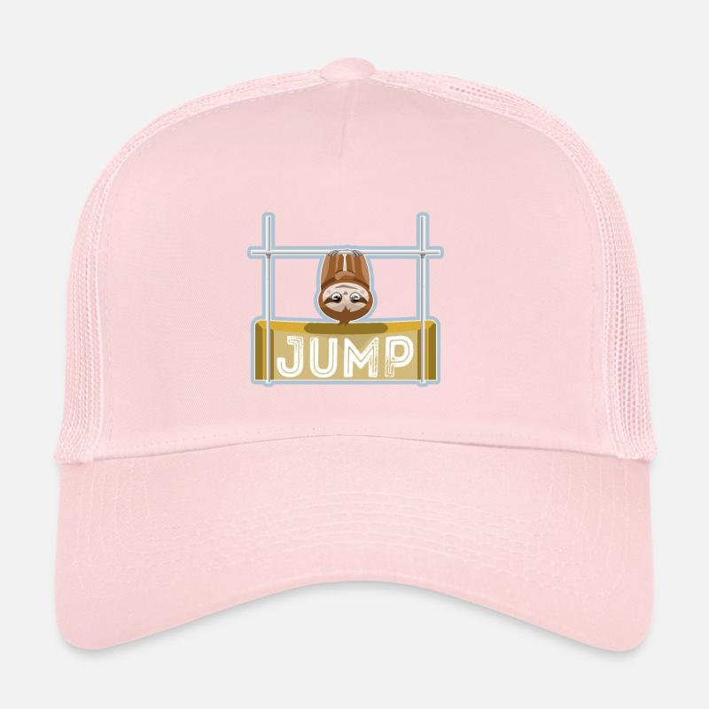 Sloth High Jump Trucker Cap