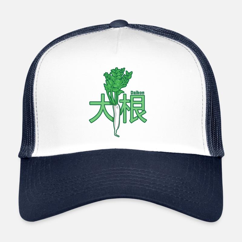 Raddish Daikon Japanese Trucker Cap