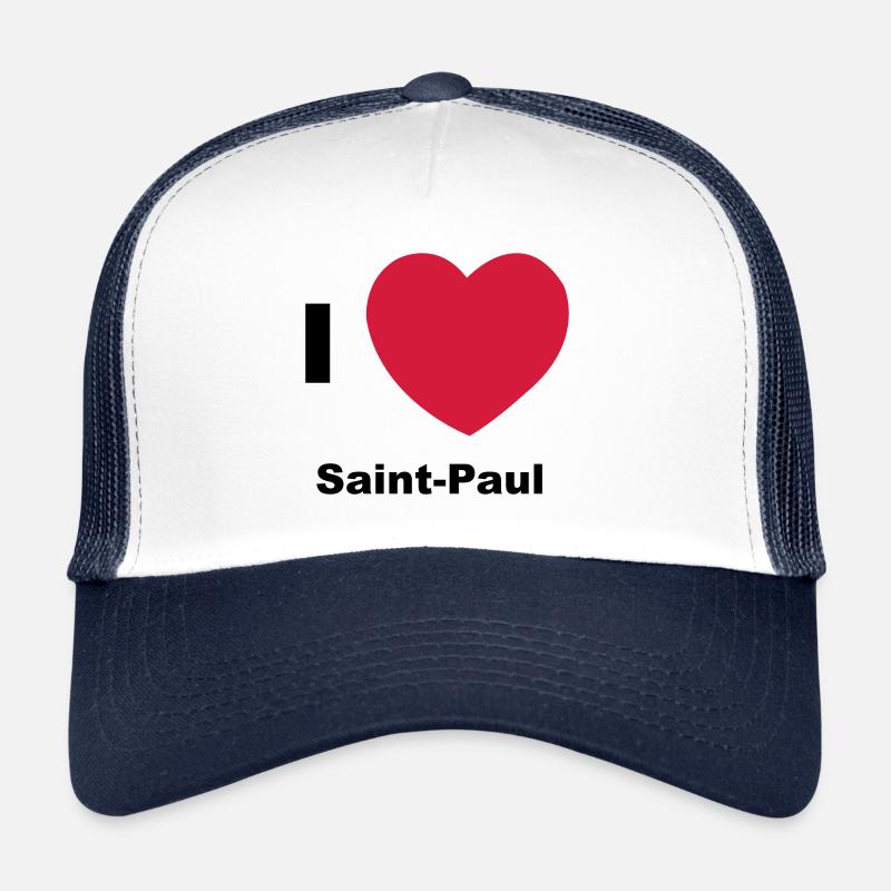 i love saint paul Casquette trucker 