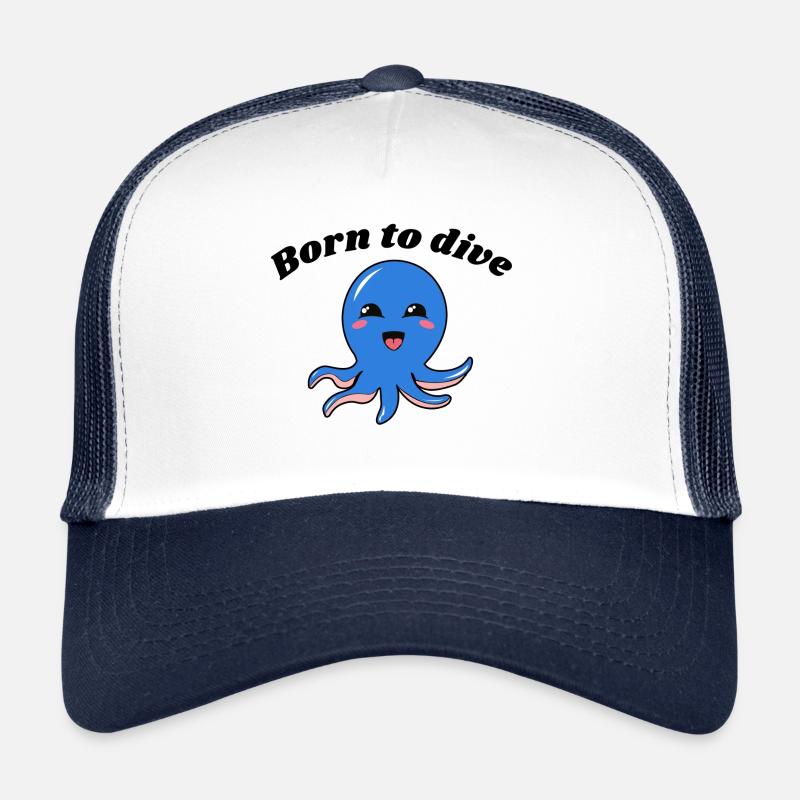 Born to dive Casquette trucker 