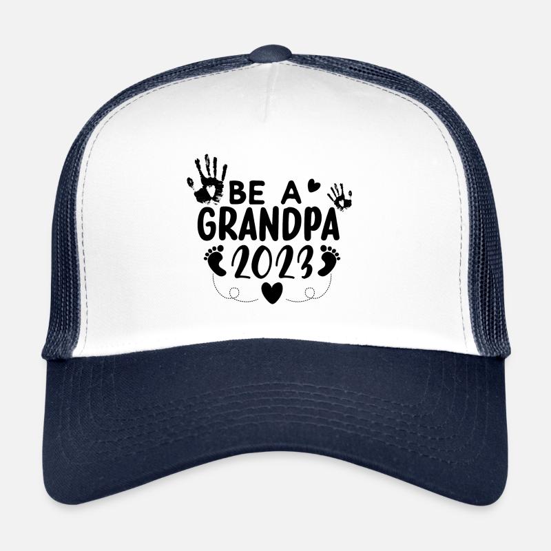 Werdender Opa 2023, 2023 werde ich Opa, 2023 Opa Trucker Cap