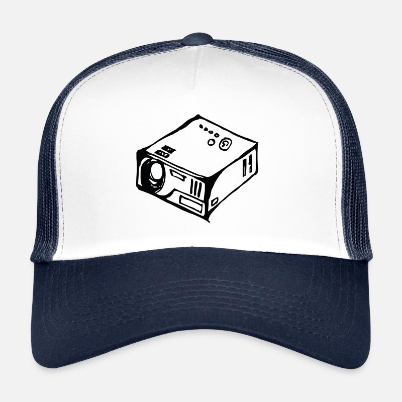 Beamer Zeichnung Geschenkidee Trucker Cap