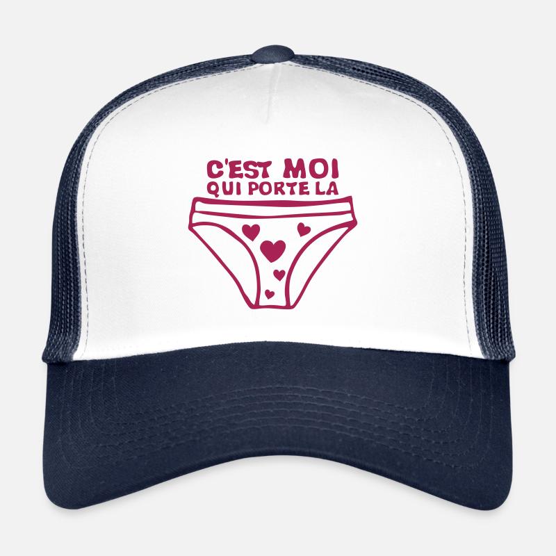 moi porte culotte chef maison expression Casquette trucker 