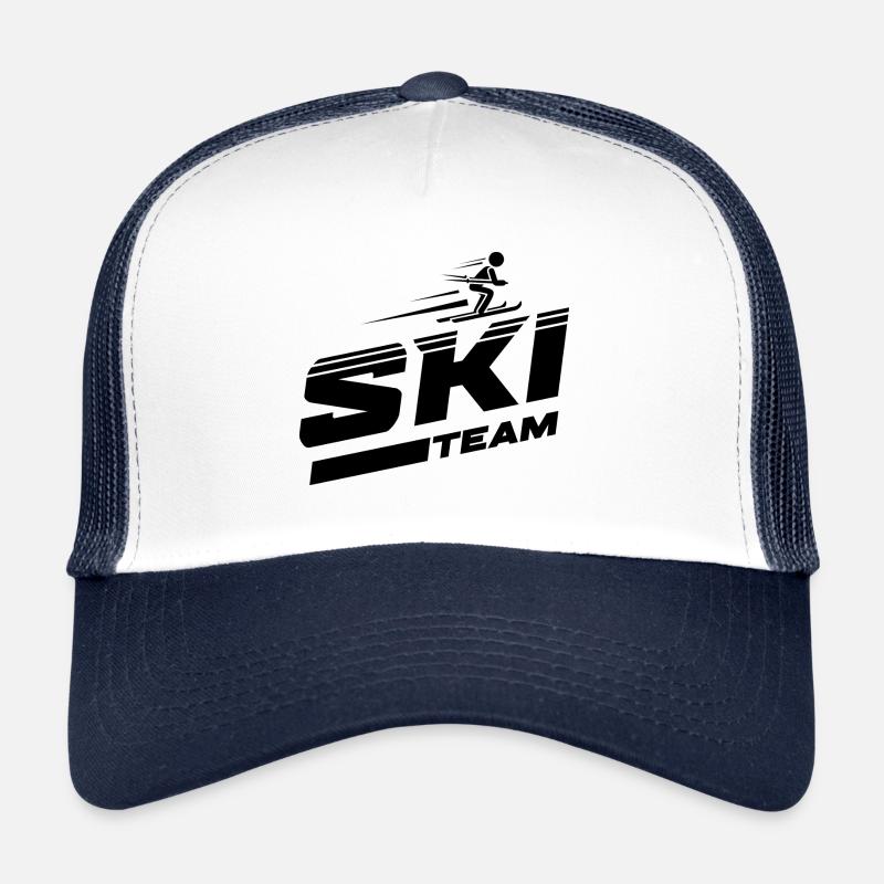 Ski en équipe de ski Casquette trucker 