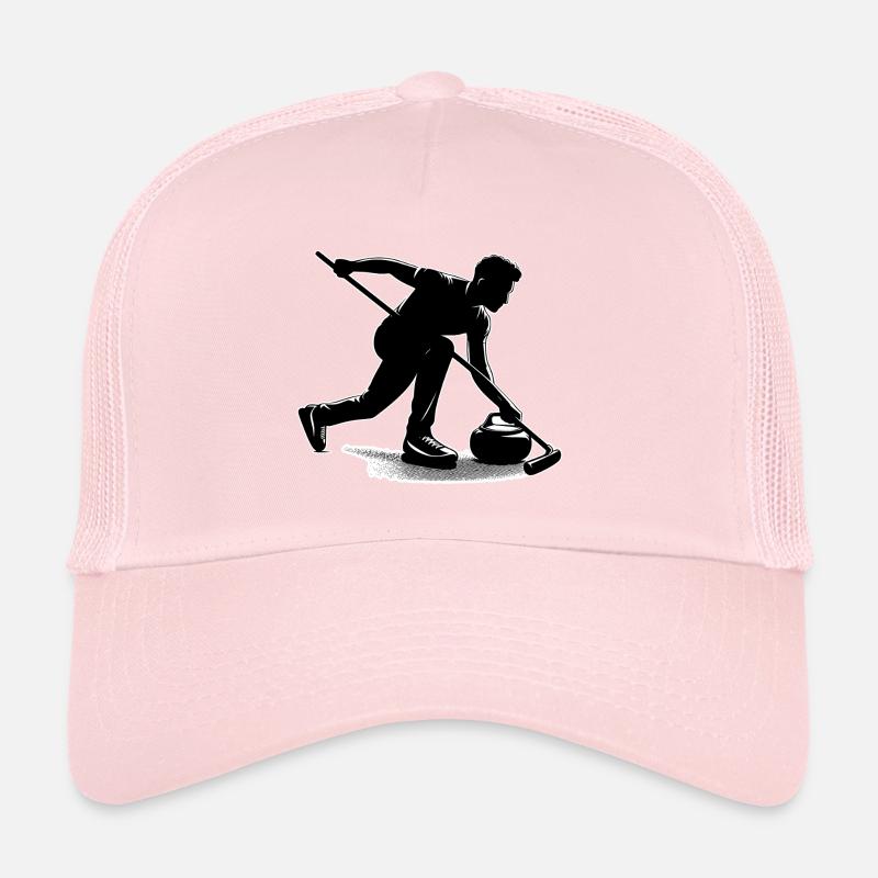 Contour du curling Casquette trucker 