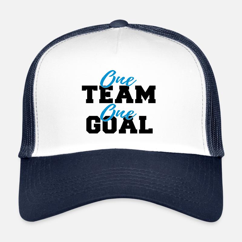 Objectif de travail d'équipe Sport Objectif d'équipe Casquette trucker 