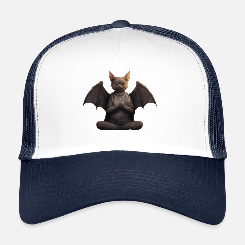 Fledermäuse Yoga / Yogi Fledermaus Trucker Cap