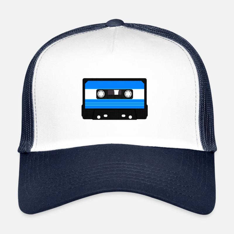SA90, cassette audio, cassette de musique, cassette audio Casquette trucker 
