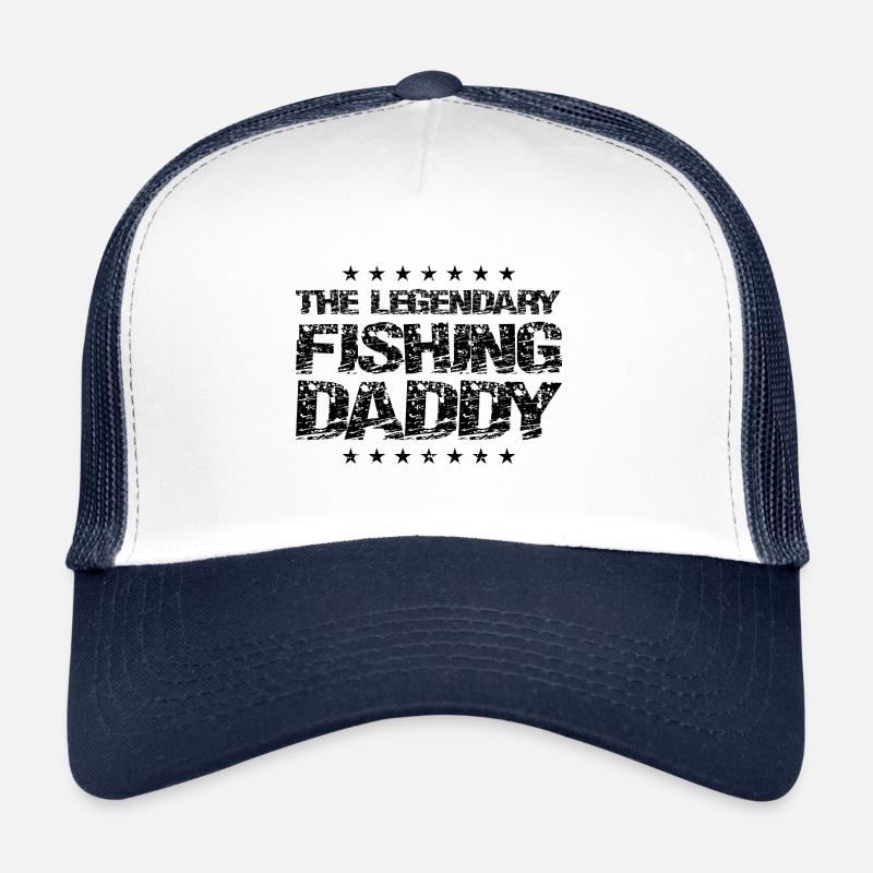 Pêche papa papa poisson Casquette trucker 
