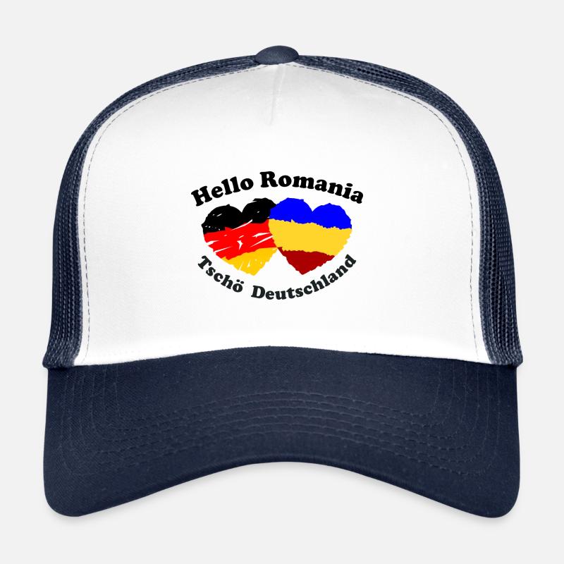 Umzug nach Rumänien Trucker Cap
