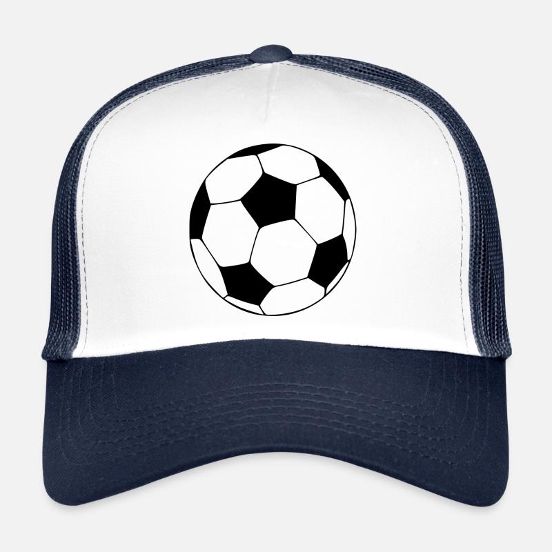 Fußball Ball Grafik Trucker Cap
