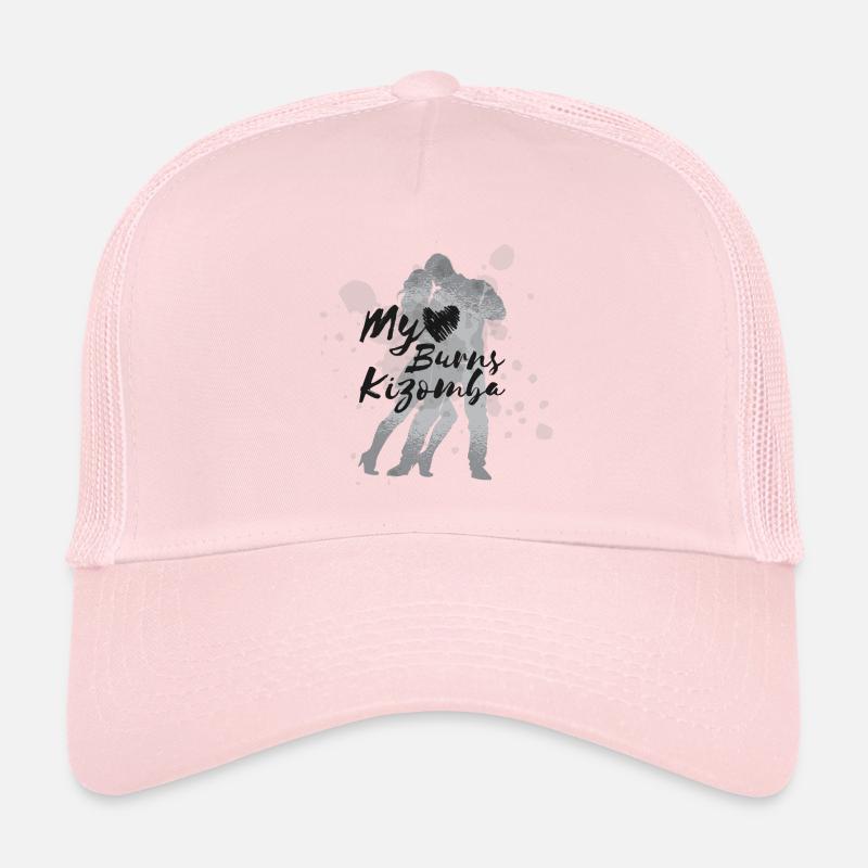 My heart burns Kizomba Casquette trucker 