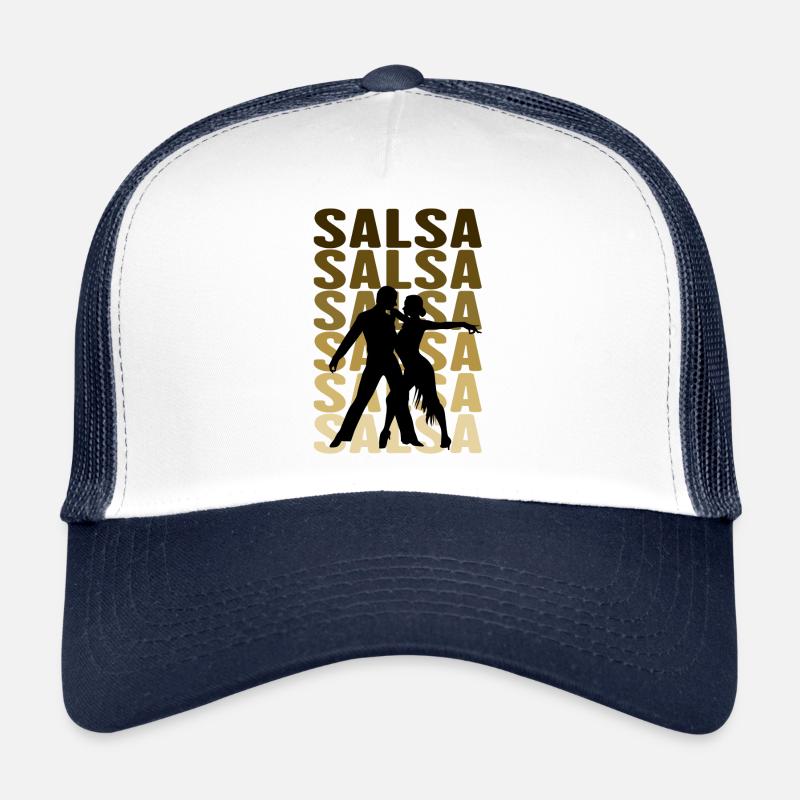 Salsa dance - Trucker Cap - Weiß/Navy