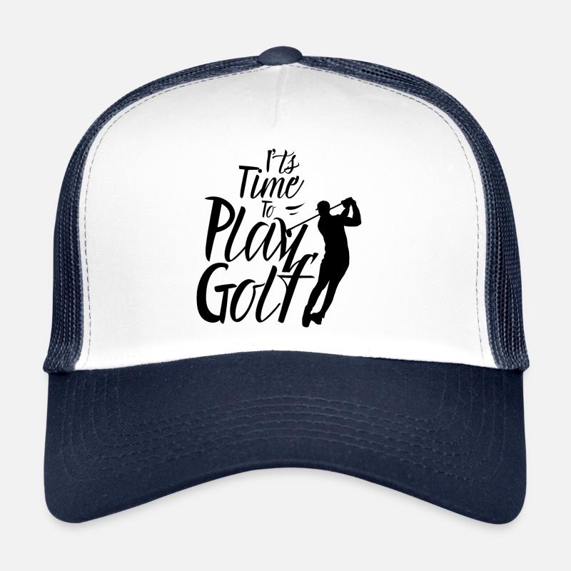 Il est temps Golf De Jouer Golf Golf Casquette trucker 