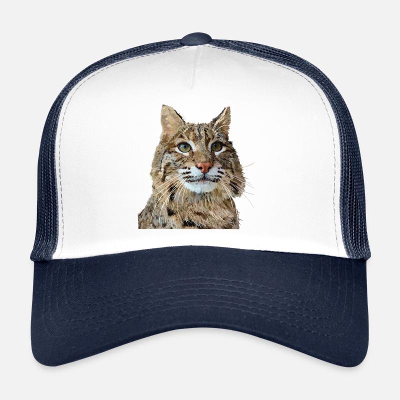 Lynx - Casquette trucker  - blanc/marine