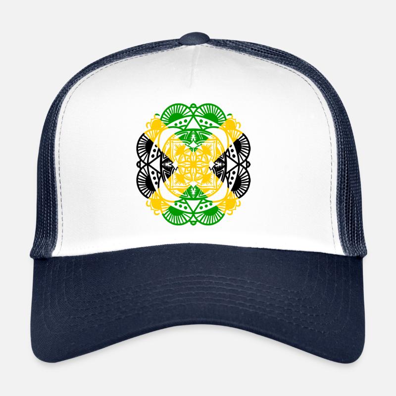 Jamaika Mandala Trucker Cap