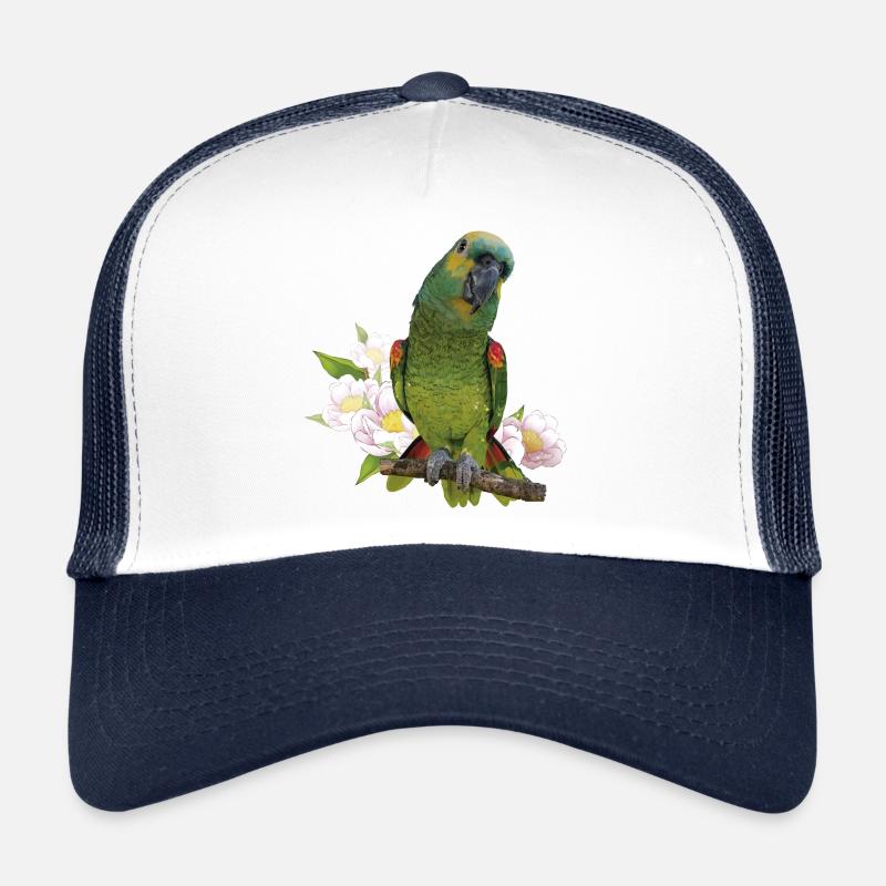 L’amazone à front bleu Casquette trucker 