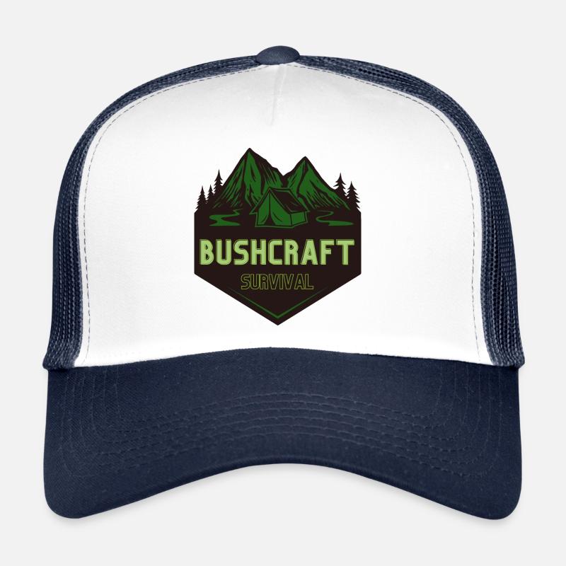 Bushcraft survival Trucker Cap