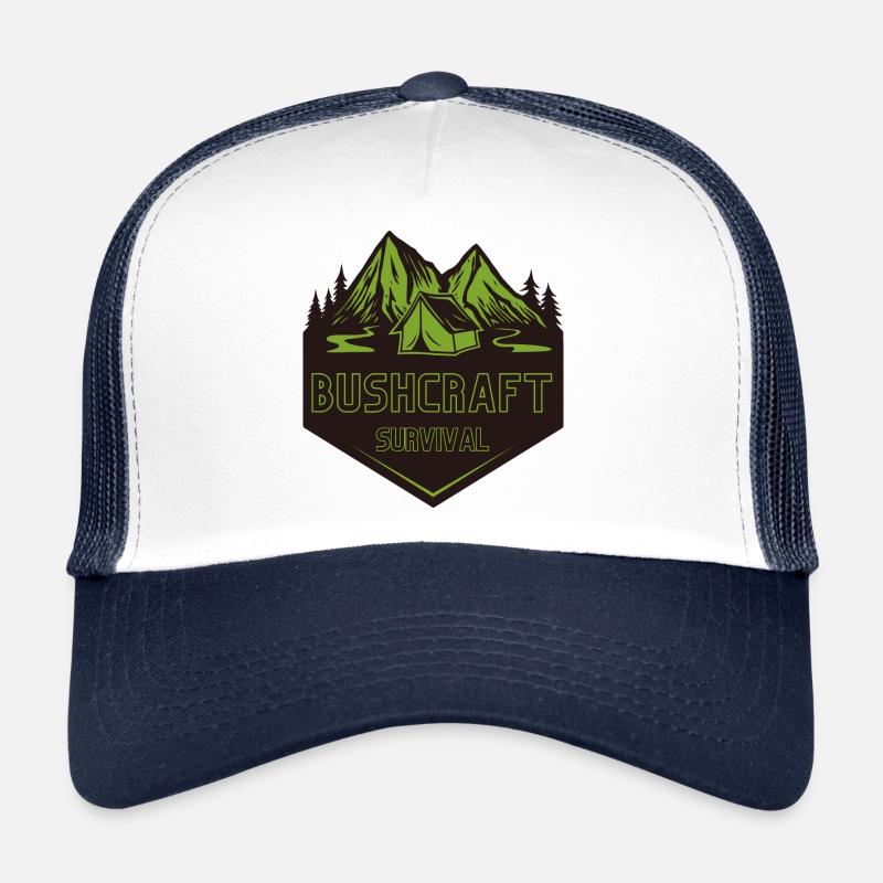 Bushcraft survival Trucker Cap