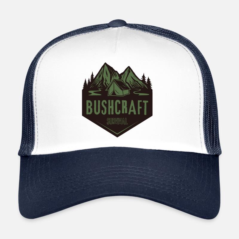 Bushcraft survival Trucker Cap